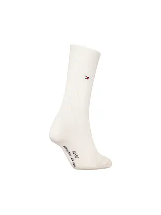 TOMMY HILFIGER | Chaussettes blanc cassé | creme